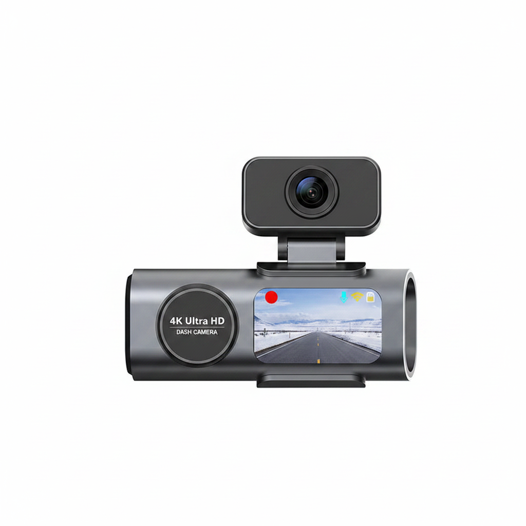 4K Dual-Lens Dash Camera