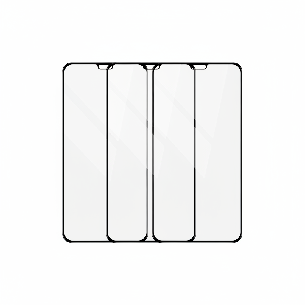 Tempered Glass Screen Protector 3-Pack